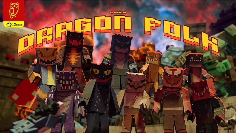 Dragon Folk on the Minecraft Marketplace by DeliSoft Studios Dragon Folk on the Minecraft Marketplace by DeliSoft Studios