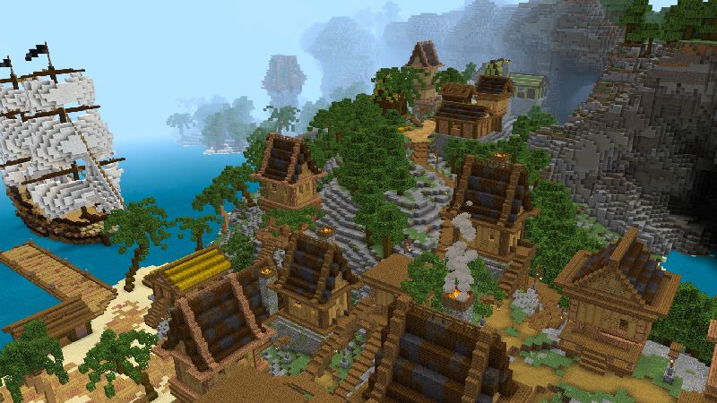 PIRATE VILLAGE by ChewMingo