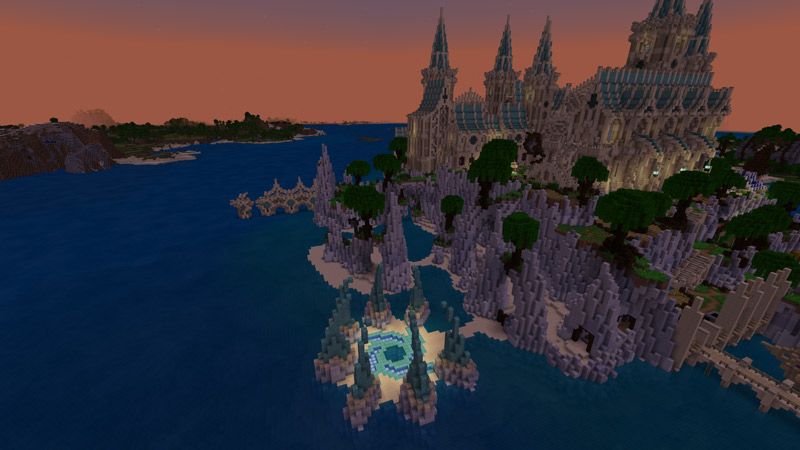 Sandspear Castle by Blockception