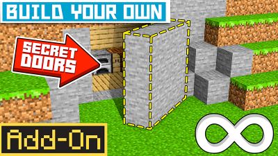 Secret Doors AddOn on the Minecraft Marketplace by 100Media