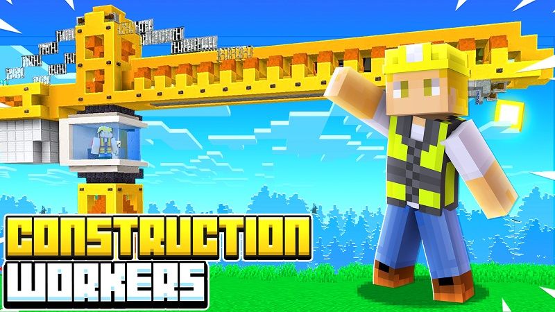 Construction Workers on the Minecraft Marketplace by Nitric Concepts Construction Workers on the Minecraft Marketplace by Nitric Concepts
