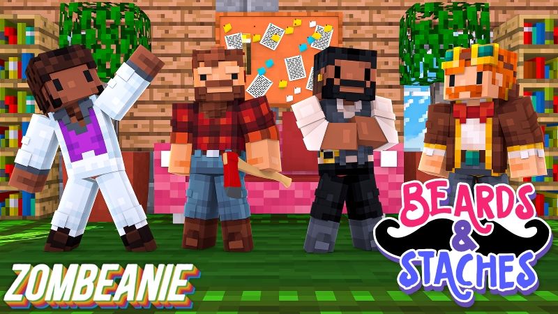 Beards  Staches on the Minecraft Marketplace by Zombeanie