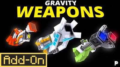 GRAVITY WEAPONS AddOn on the Minecraft Marketplace by Pickaxe Studios