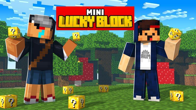 Mini Lucky Blocks on the Minecraft Marketplace by Ninja Block Mini Lucky Blocks on the Minecraft Marketplace by Ninja Block