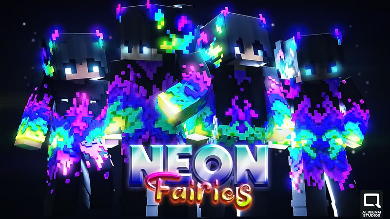 Neon Fairies on the Minecraft Marketplace by Aliquam Studios Neon Fairies on the Minecraft Marketplace by Aliquam Studios