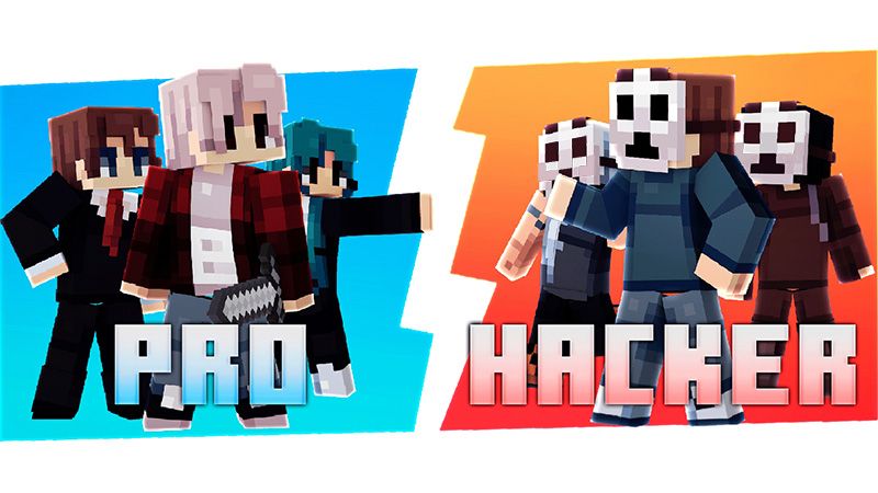 Pro Vs Hacker on the Minecraft Marketplace by Mine-North Pro Vs Hacker on the Minecraft Marketplace by Mine-North