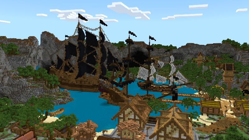 PIRATE VILLAGE by ChewMingo