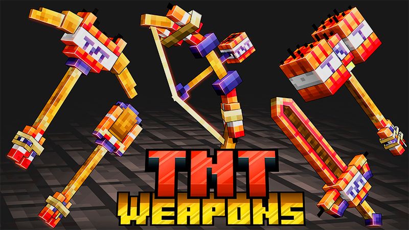TNT WEAPONS on the Minecraft Marketplace by Kreatik Studios TNT WEAPONS on the Minecraft Marketplace by Kreatik Studios