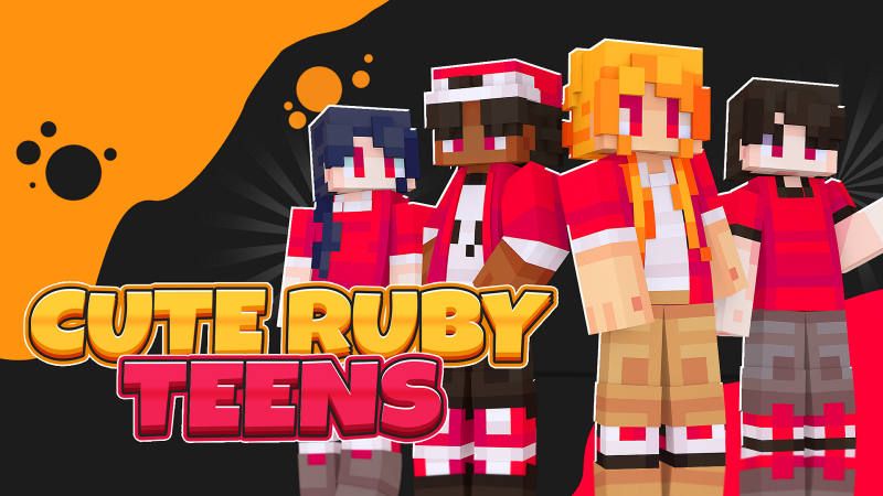 Cute Ruby Teens on the Minecraft Marketplace by BLOCKLAB Studios Cute Ruby Teens on the Minecraft Marketplace by BLOCKLAB Studios
