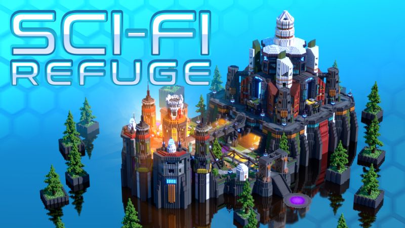 Scifi Refuge on the Minecraft Marketplace by Virtual Pinata