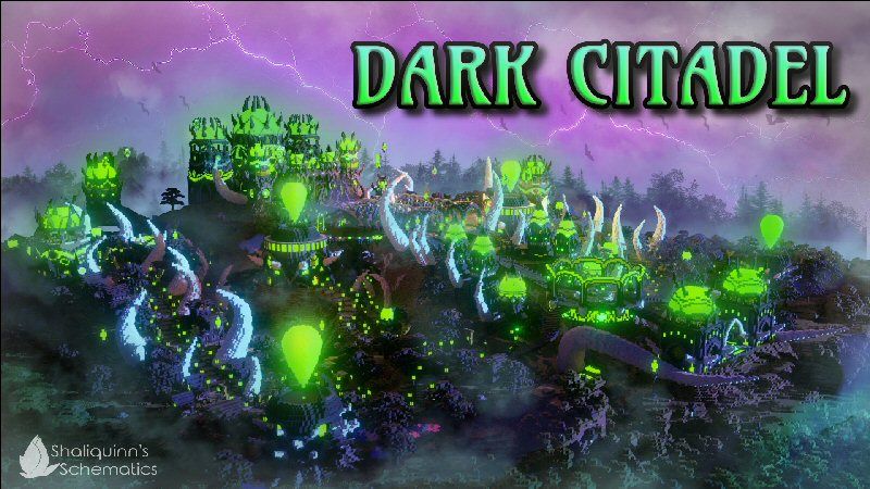 Dark Citadel on the Minecraft Marketplace by Shaliquinn's Schematics