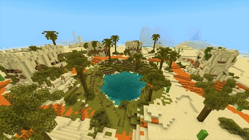 Simple Spawns: Desert Temple by Razzleberries