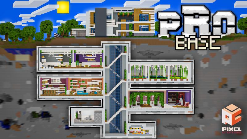 Pro Base by BLOCKLAB Studios (Minecraft Marketplace Map) - Minecraft ...