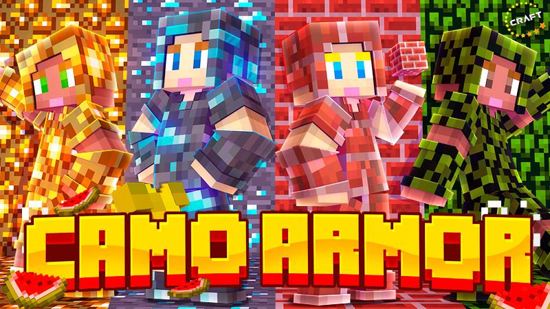 Camo Armor on the Minecraft Marketplace by The Craft Stars Camo Armor on the Minecraft Marketplace by The Craft Stars