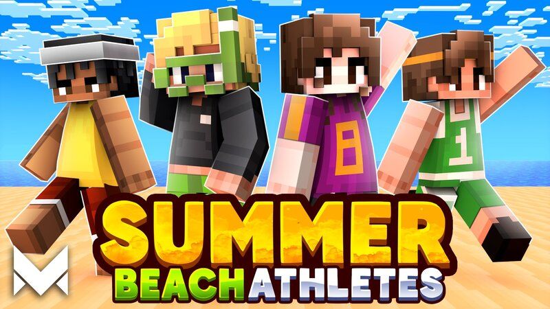 Summer Beach Athletes on the Minecraft Marketplace by MerakiBT Summer Beach Athletes on the Minecraft Marketplace by MerakiBT