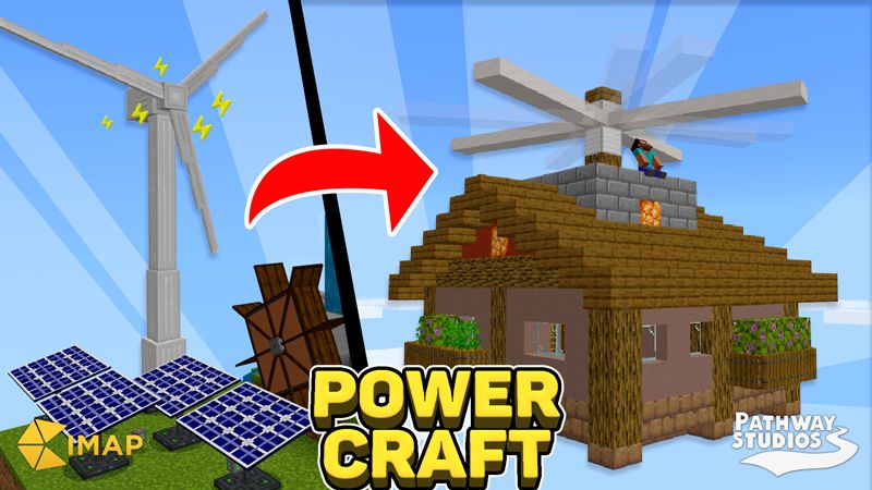 PowerCraft on the Minecraft Marketplace by Pathway Studios PowerCraft on the Minecraft Marketplace by Pathway Studios