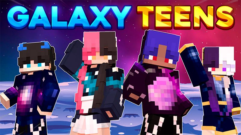 Galaxy Teens by Maca Designs (Minecraft Skin Pack) - Minecraft ...