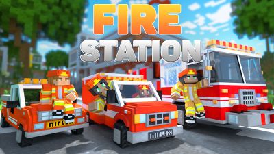 Fire Station Roleplay on the Minecraft Marketplace by Mineplex