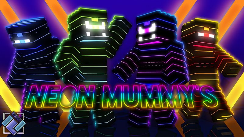 Neon Mummys on the Minecraft Marketplace by PixelOneUp Neon Mummys on the Minecraft Marketplace by PixelOneUp