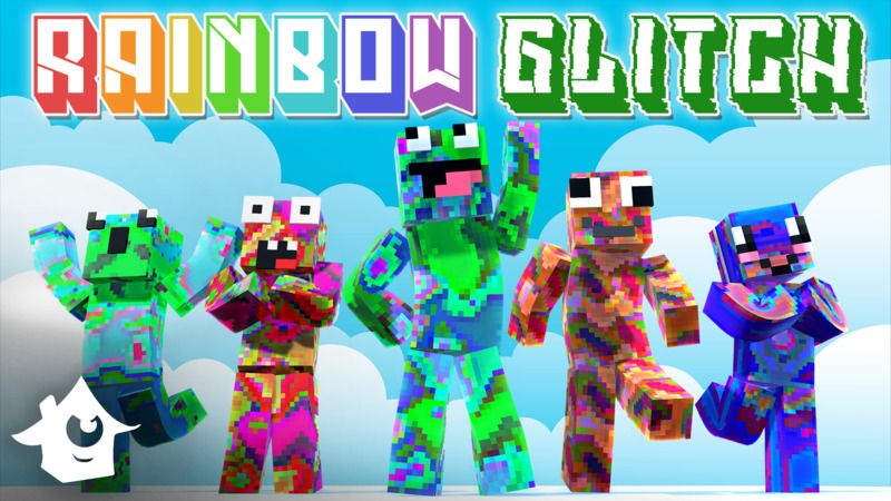 Rainbow Glitch on the Minecraft Marketplace by House of How Rainbow Glitch on the Minecraft Marketplace by House of How