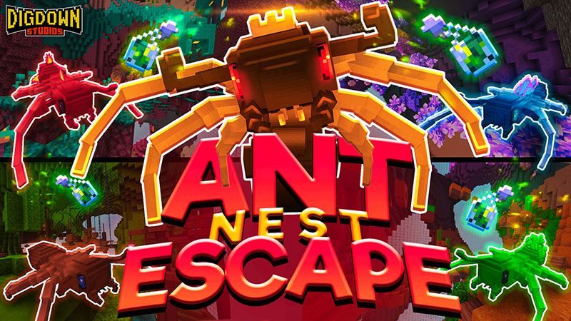 Ant Nest Escape on the Minecraft Marketplace by Dig Down Studios
