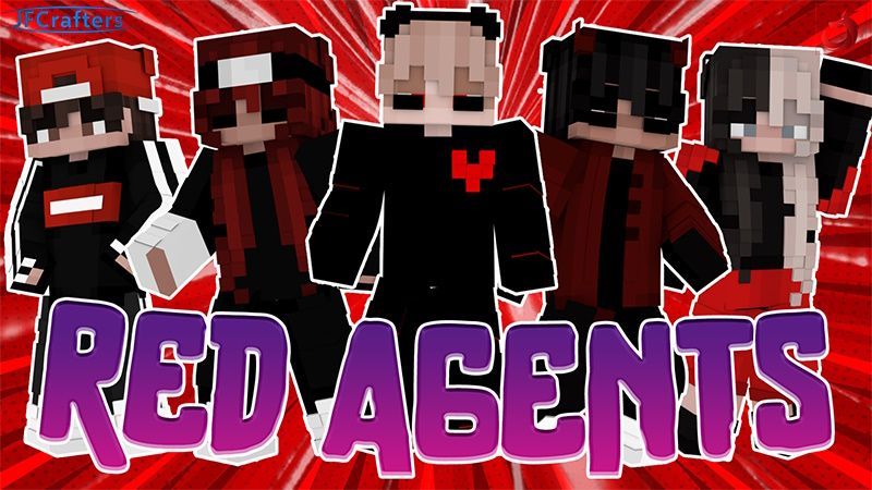 Red Agents on the Minecraft Marketplace by JFCrafters Red Agents on the Minecraft Marketplace by JFCrafters