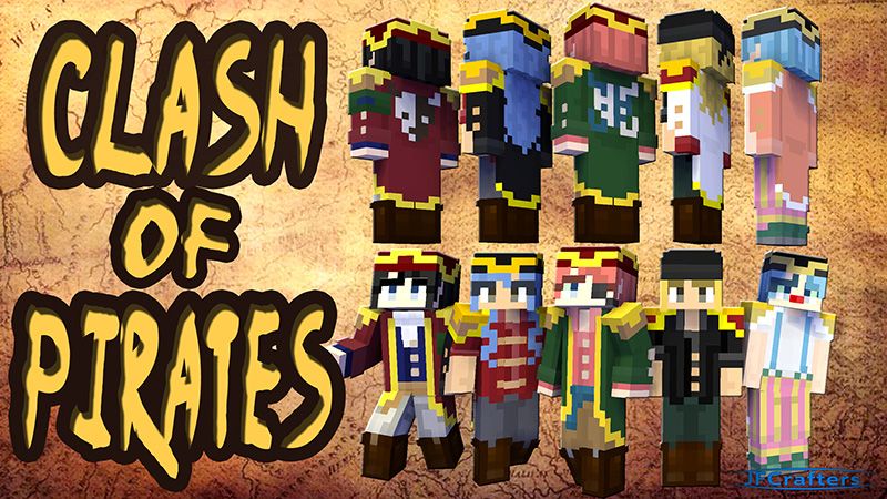 Clash of Pirates on the Minecraft Marketplace by JFCrafters Clash of Pirates on the Minecraft Marketplace by JFCrafters