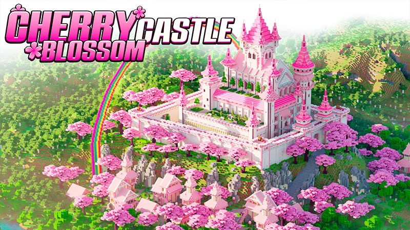 Cherry Blossom Castle on the Minecraft Marketplace by Razzleberries