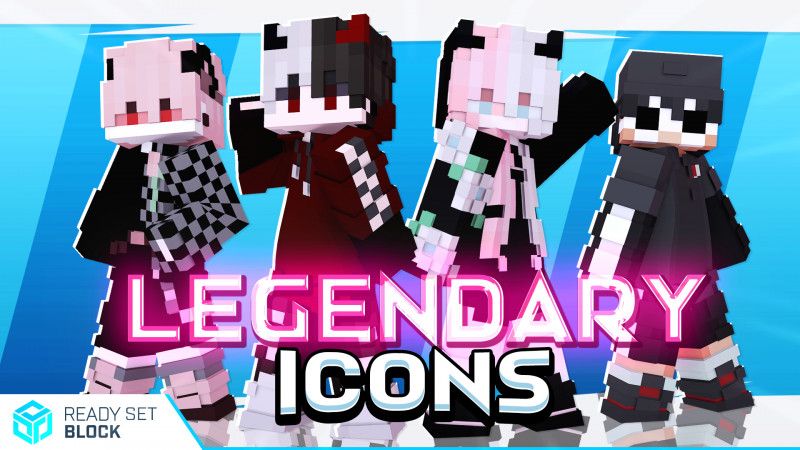 Legendary Icons on the Minecraft Marketplace by Ready, Set, Block! Legendary Icons on the Minecraft Marketplace by Ready, Set, Block!