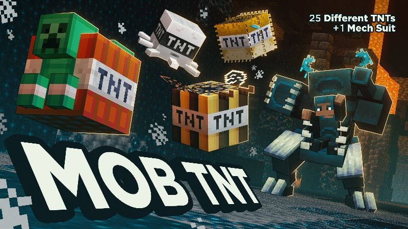 Mob TNT on the Minecraft Marketplace by Levelatics Mob TNT on the Minecraft Marketplace by Levelatics