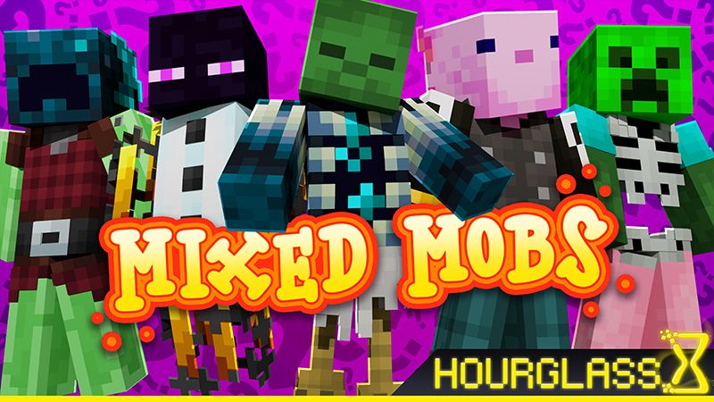 Mixed Mobs on the Minecraft Marketplace by Hourglass Studios Mixed Mobs on the Minecraft Marketplace by Hourglass Studios