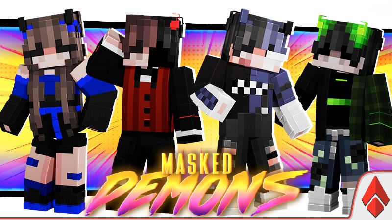 Masked Demons on the Minecraft Marketplace by Netherfly Masked Demons on the Minecraft Marketplace by Netherfly