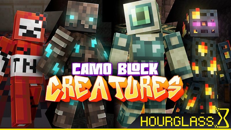 Camo Block Creatures on the Minecraft Marketplace by Hourglass Studios Camo Block Creatures on the Minecraft Marketplace by Hourglass Studios