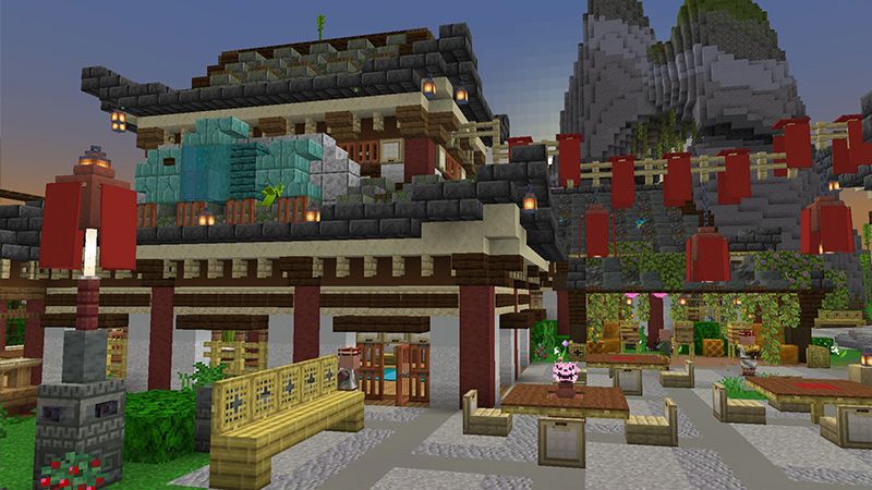 Mountain Settlement by Octovon