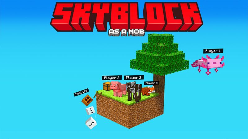 Skyblock As A Mob on the Minecraft Marketplace by Pickaxe Studios Skyblock As A Mob on the Minecraft Marketplace by Pickaxe Studios