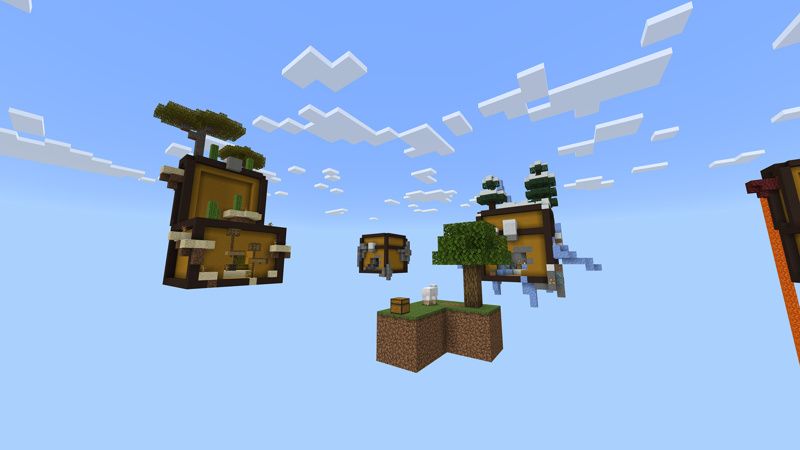 Giant Chest Skyblock by Pixelusion