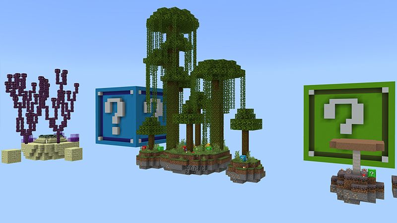 Craftable Lucky Block Skyblock by Pickaxe Studios