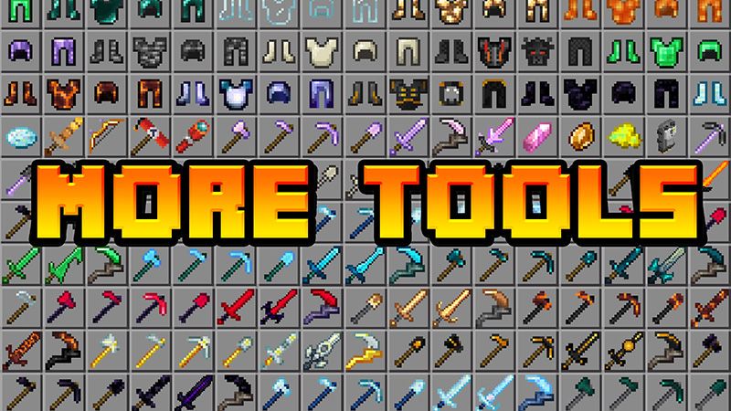 MORE TOOLS on the Minecraft Marketplace by 4KS Studios