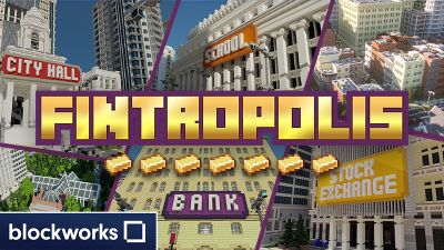 Fintropolis on the Minecraft Marketplace by Blockworks