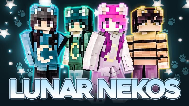 Lunar Nekos on the Minecraft Marketplace by 4KS Studios Lunar Nekos on the Minecraft Marketplace by 4KS Studios