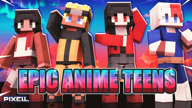 Epic Anime Teens on the Minecraft Marketplace by Pixell Studio