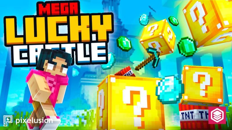 Mega Lucky Castle on the Minecraft Marketplace by Pixelusion Mega Lucky Castle on the Minecraft Marketplace by Pixelusion