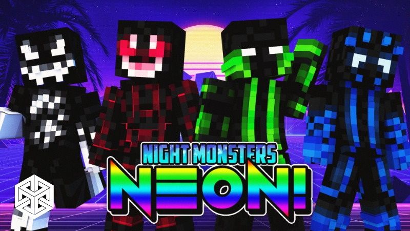 Night Monsters NEON on the Minecraft Marketplace by Yeggs