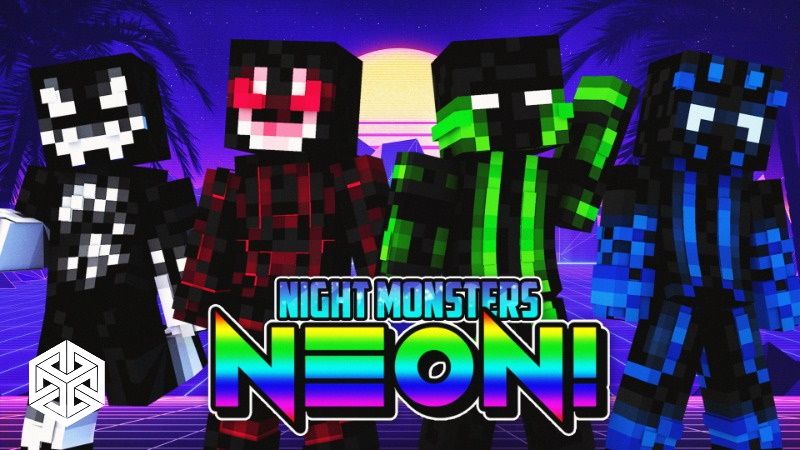 Night Monsters NEON on the Minecraft Marketplace by Yeggs Night Monsters NEON on the Minecraft Marketplace by Yeggs