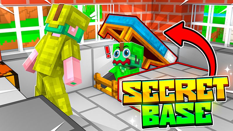 Secret Base on the Minecraft Marketplace by Bunny Studios Secret Base on the Minecraft Marketplace by Bunny Studios