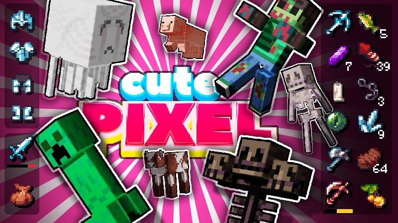 Cute Pixel Texture Pack