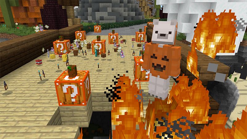 Halloween Trick or Treat Block by Pickaxe Studios