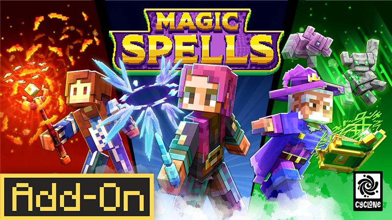 Magic Spells on the Minecraft Marketplace by Cyclone