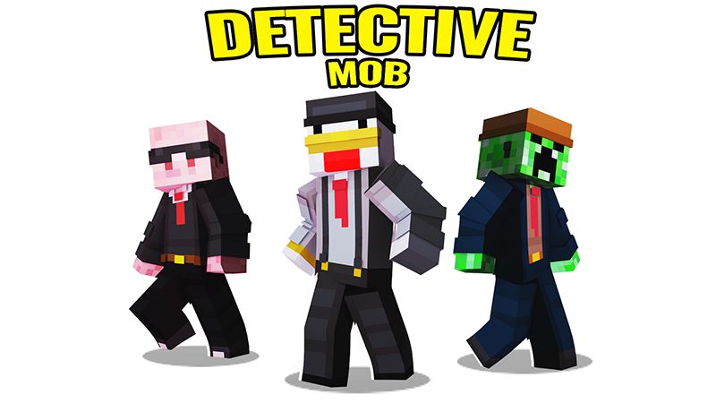 Detective Mob on the Minecraft Marketplace by Pickaxe Studios