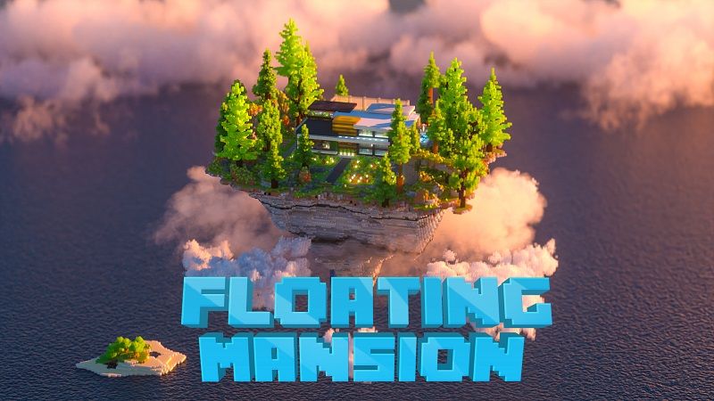 Floating Mansion on the Minecraft Marketplace by Street Studios